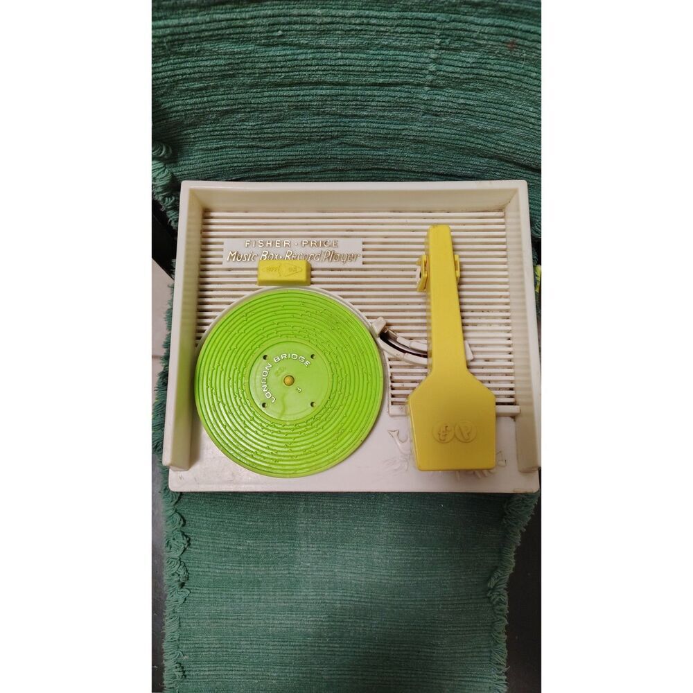 Vintage Fisher‎ Price Music Box Record Player